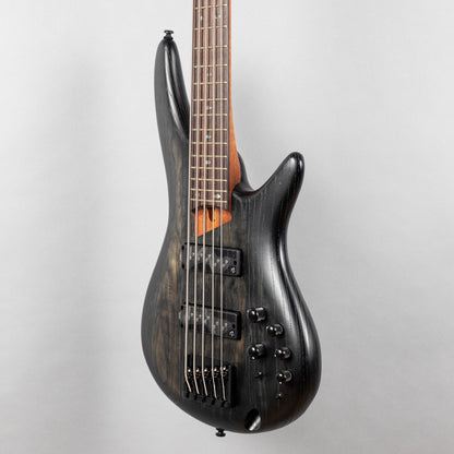 Ibanez SR605E SR Standard 5-String Bass, Black Stained Burst