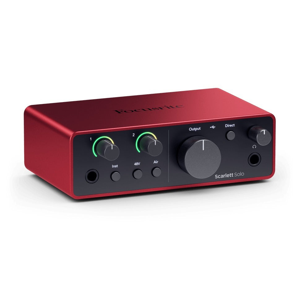 Focusrite Scarlette Solo USB Audio Interface 2in2out