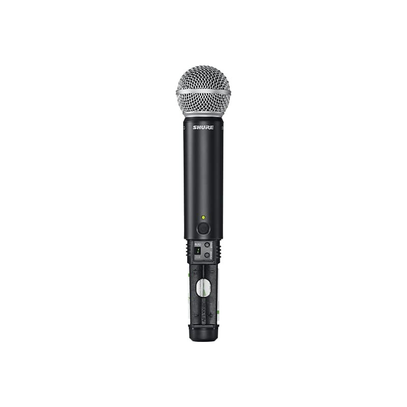 Shure BLX24R/SM58 Wireless Rackmount Vocal System with SM58, J11, 596MHz-616MHz