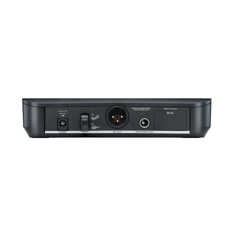 Shure BLX24/PG58 Wireless Vocal System with PG58, H10 542MHz-572MHz