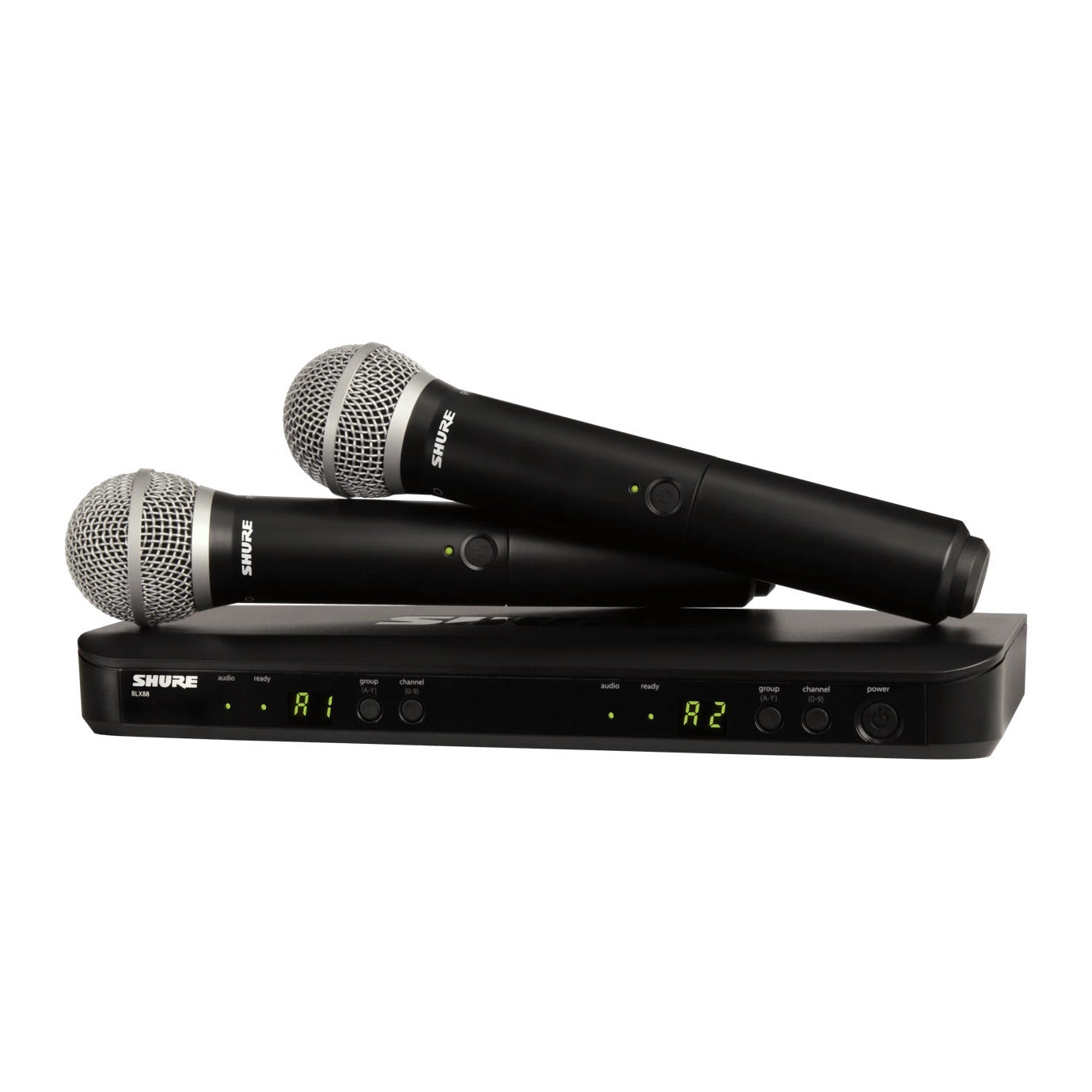 Shure BLX288/PG58 Combo Handheld System with Dual PG58, H10 542MHz-572MHz
