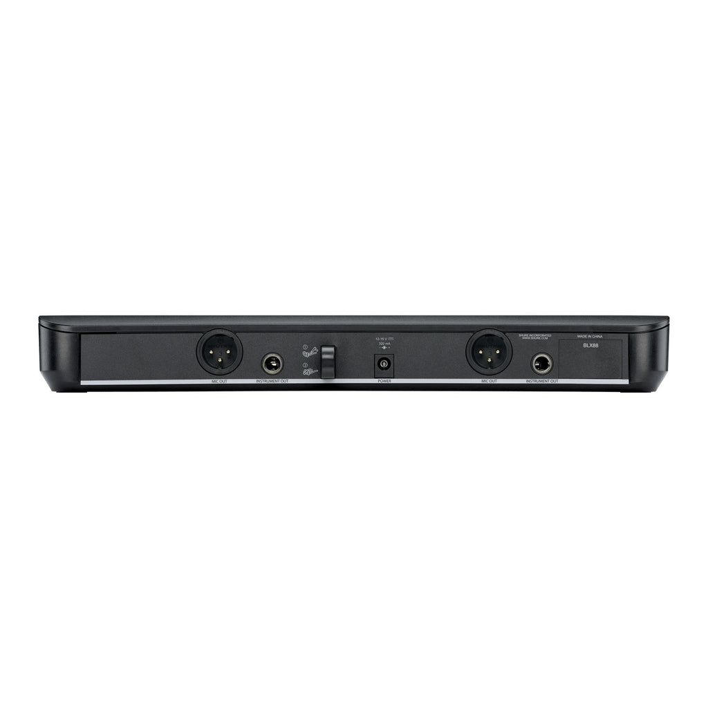 Shure BLX288/SM58 Combo Handheld System with Dual SM58, H11 572MHz-598MHz