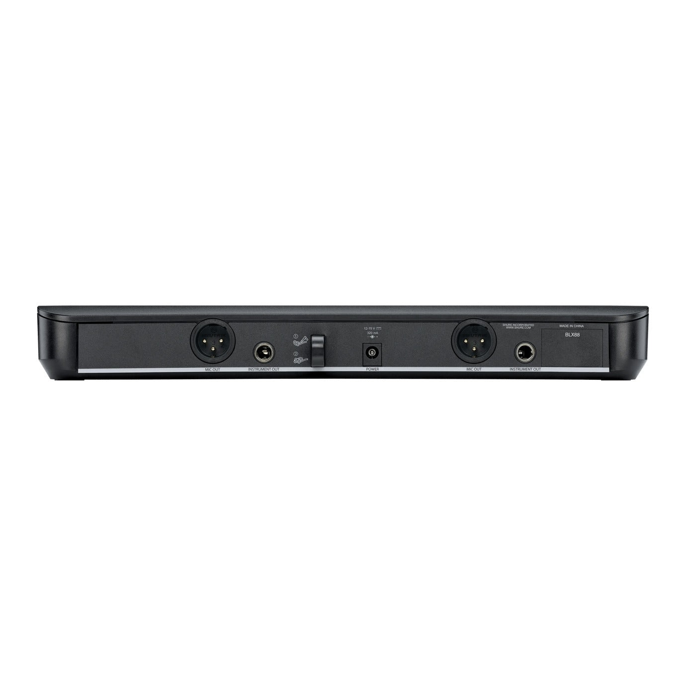 Shure BLX288/SM58 Combo Handheld System with Dual SM58, H11 572MHz-598MHz
