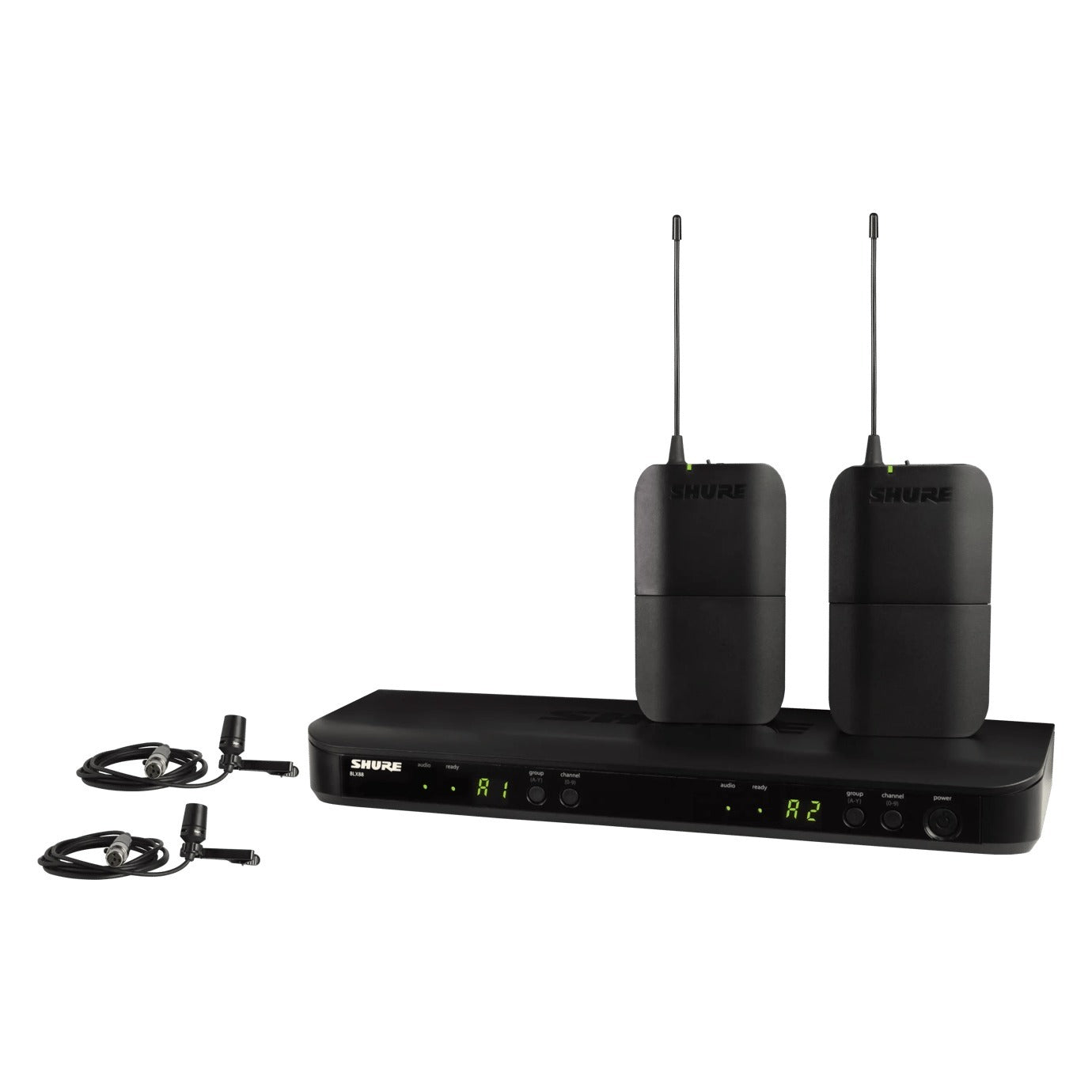 Shure BLX188/CVL Dual Lavalier System with CVL, H11 572MHz-596MHz