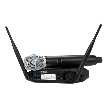 Shure GLXD24+/B87A-Z3 Handheld Wireless Microphone System