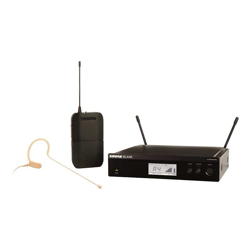 Shure Rackmount Wireless Headworn System, H10 542MHz-572MHz