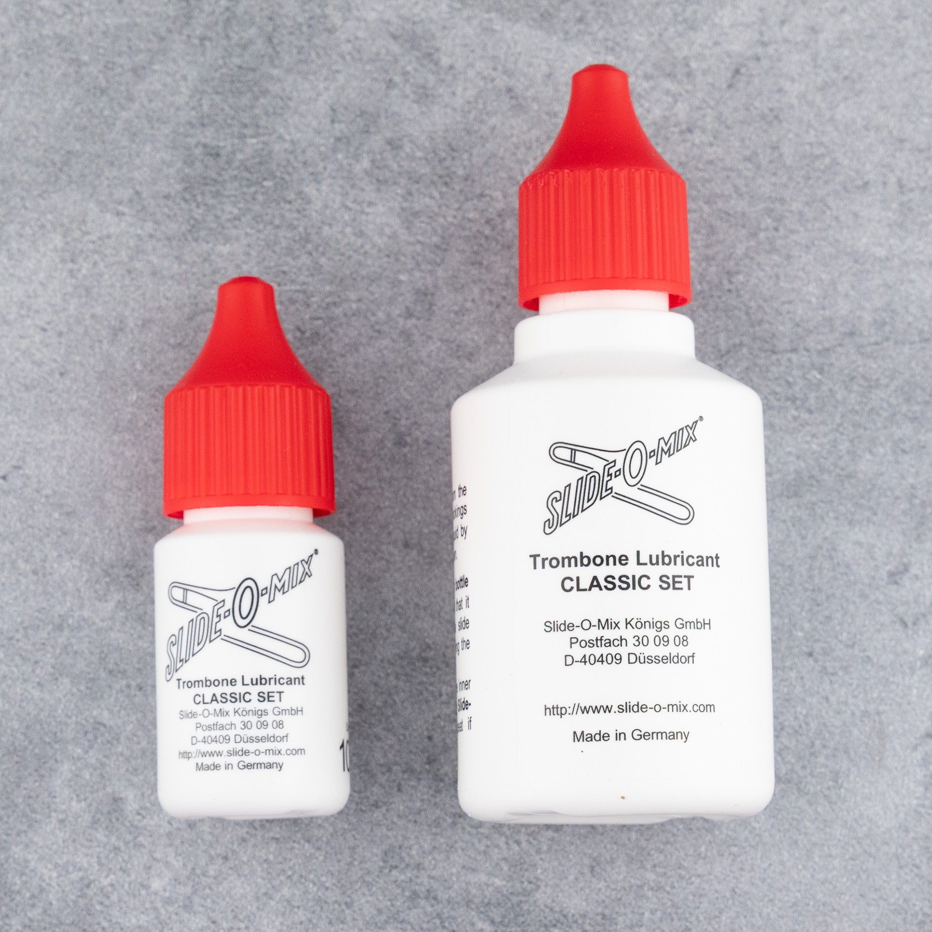 Slide-O-Mix Trombone Slide Lubrication System