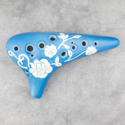 Songbird Blue Rose Alto C Ocarina