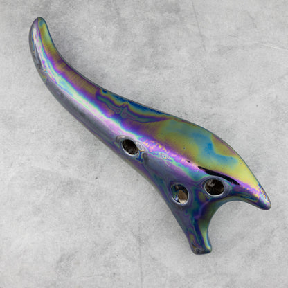 Songbird DragonTooth 12-Hole Alto C Ocarina in Metallic Lustre