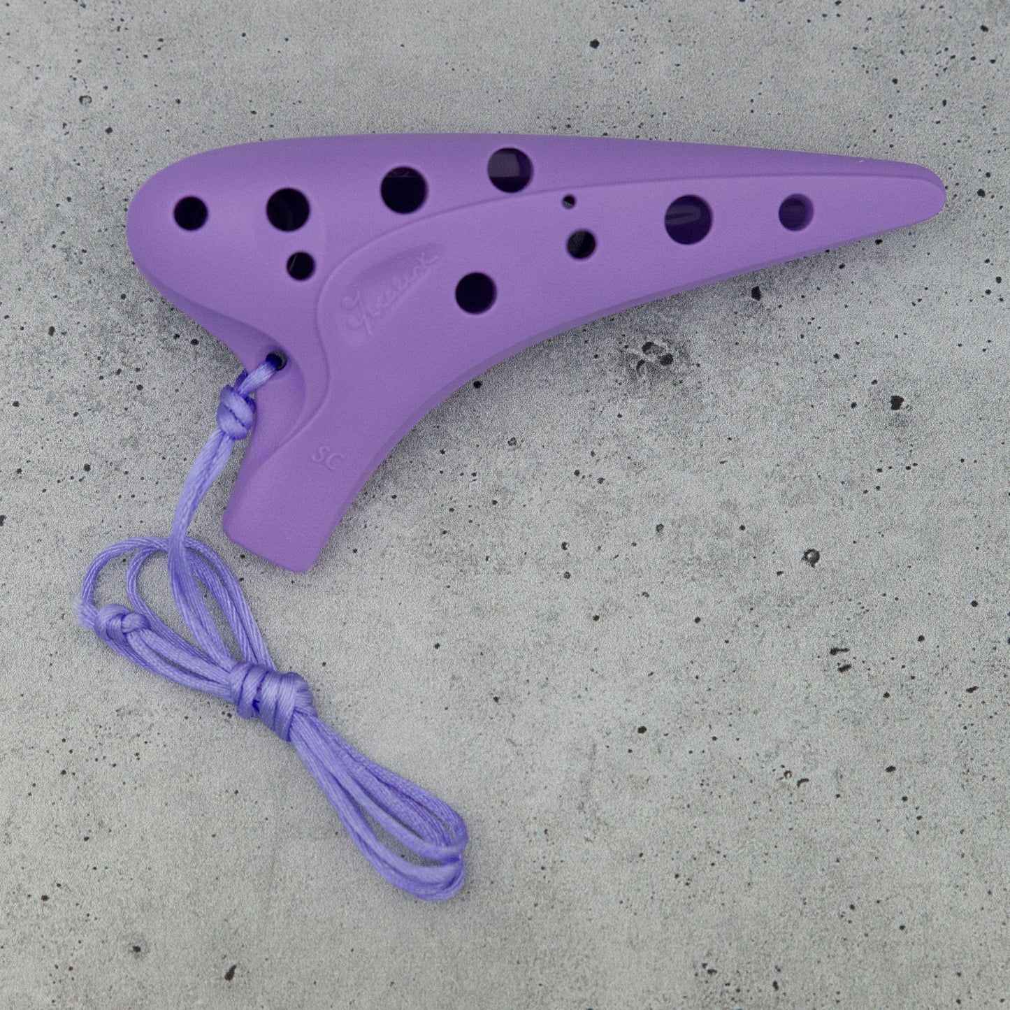 Songbird / Focalink Brio Plastic 12-Hole Soprano C Ocarina, Purple