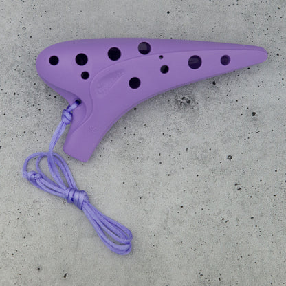 Songbird / Focalink Brio Plastic 12-Hole Soprano C Ocarina, Purple