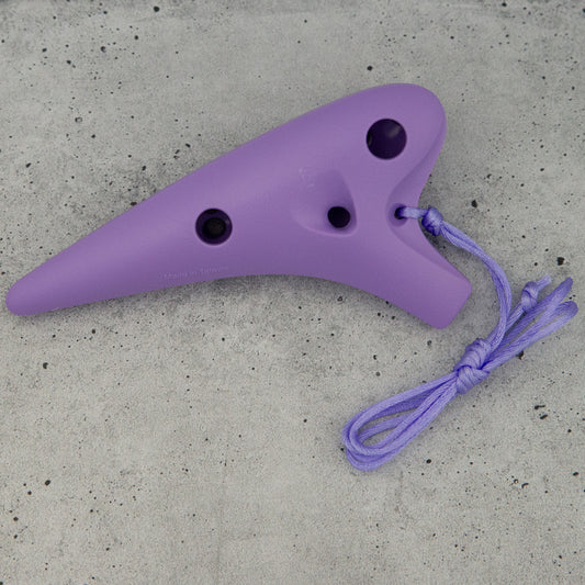 Songbird / Focalink Brio Plastic 12-Hole Soprano C Ocarina, Purple