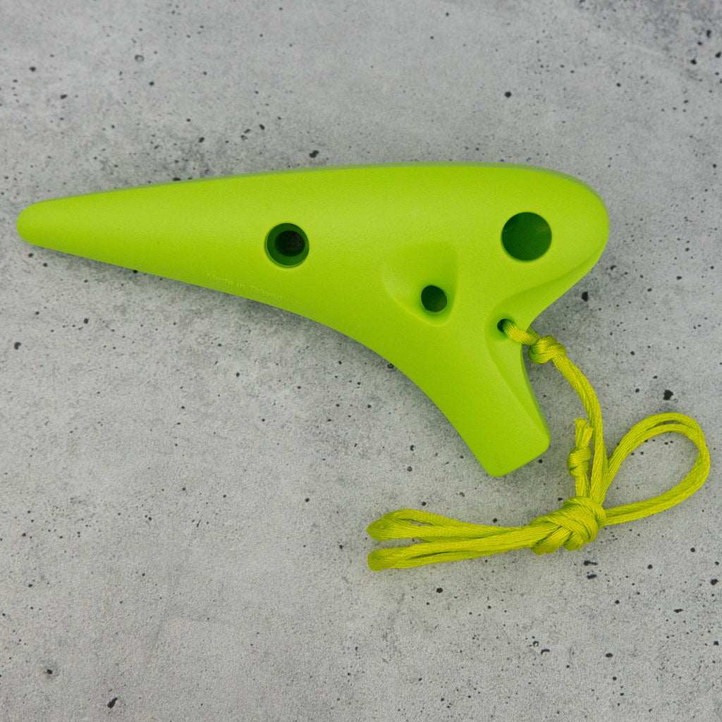 Songbird / Focalink Brio Plastic 12-Hole Soprano C Ocarina in Green