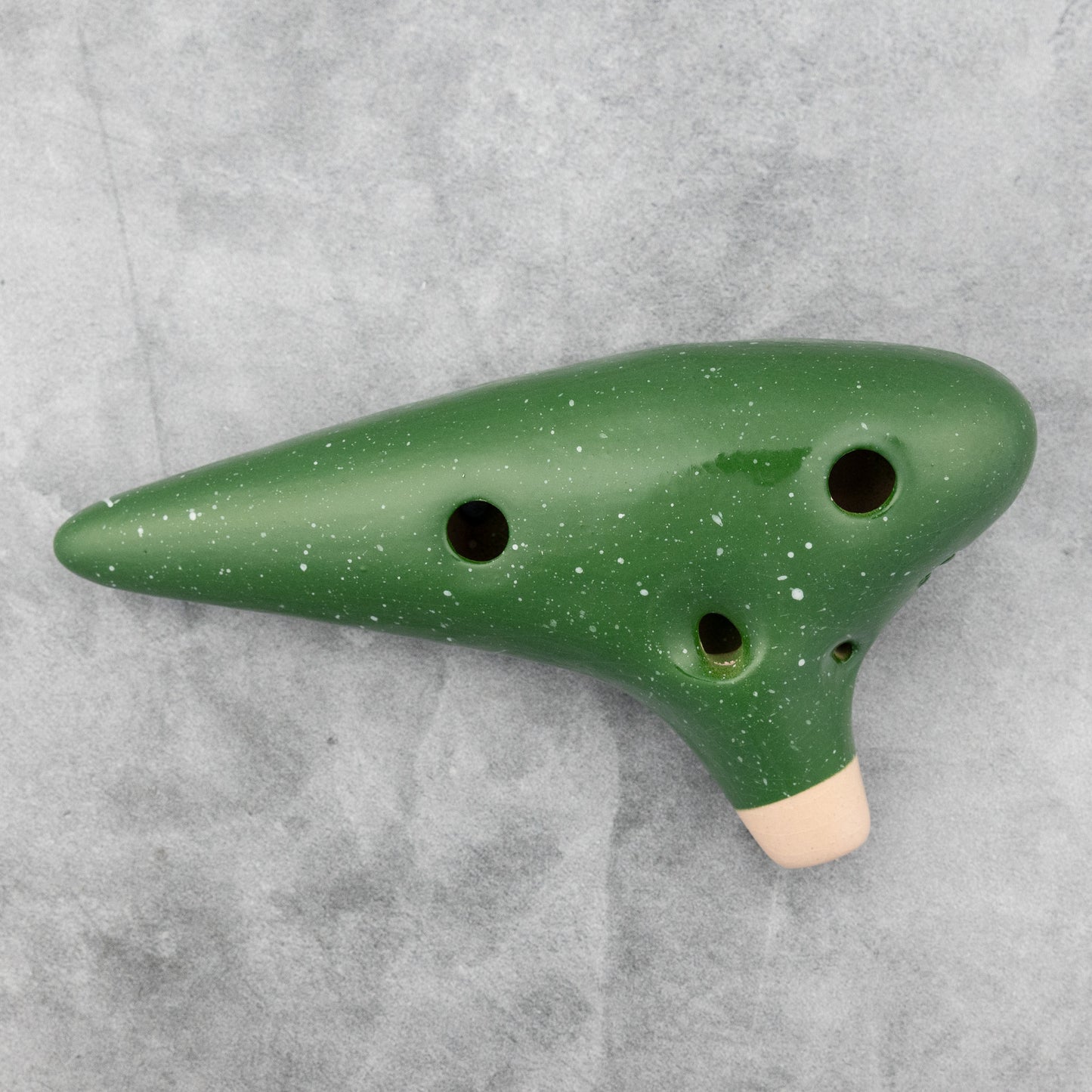 Songbird Pastoral Alto C Green Ocarina