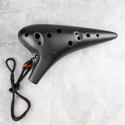 Songbird Rivo Alto C Ocarina, Black