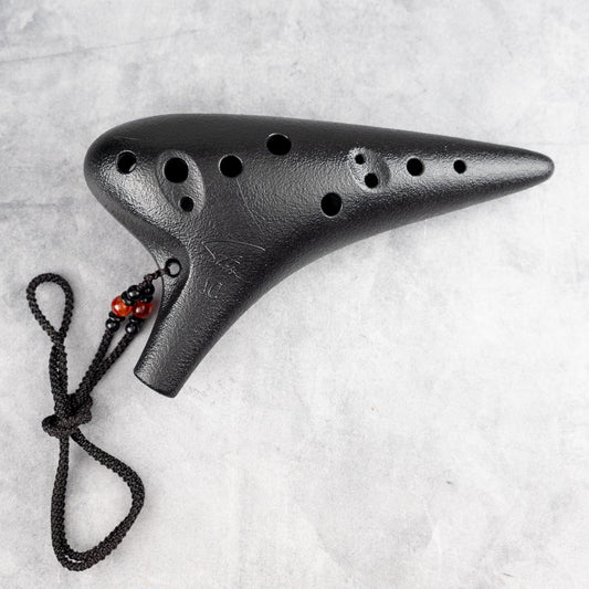 Songbird Rivo Alto C Ocarina, Black