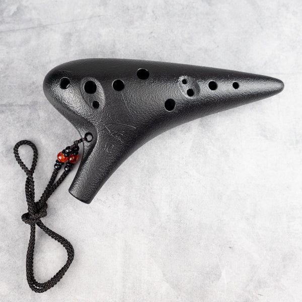 Songbird Rivo Alto C Ocarina, Black