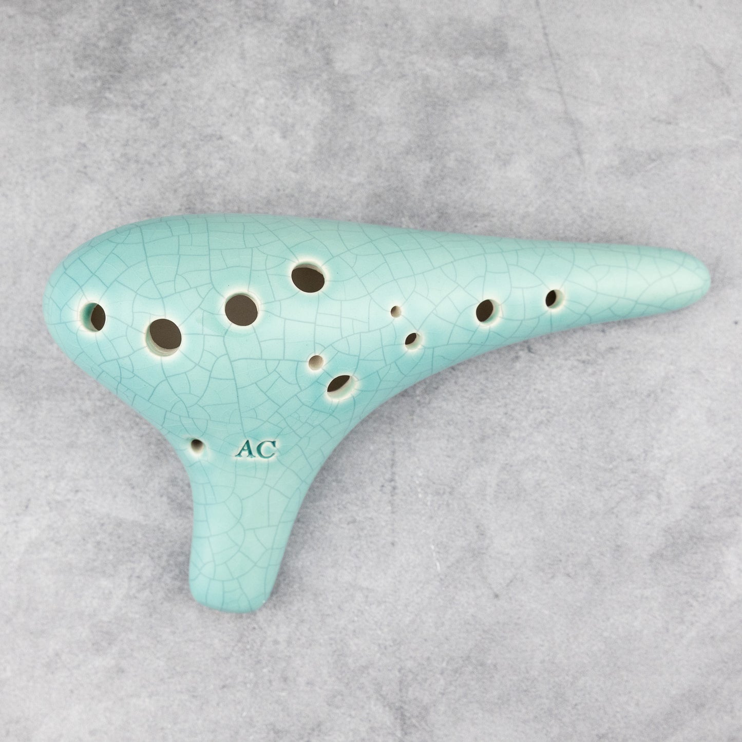 Songbird Sonoro Alto C Jade Crackle Ocarina