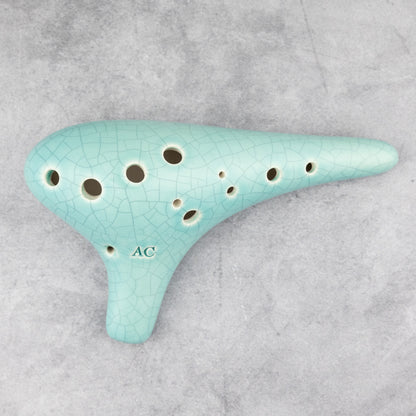 Songbird Sonoro Alto C Jade Crackle Ocarina