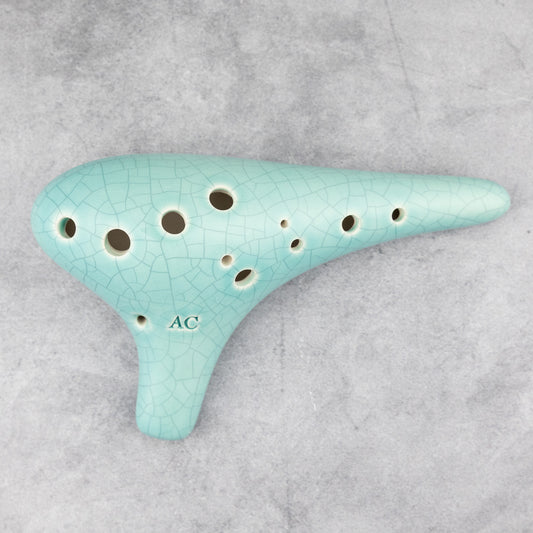 Songbird Sonoro Alto C Jade Crackle Ocarina