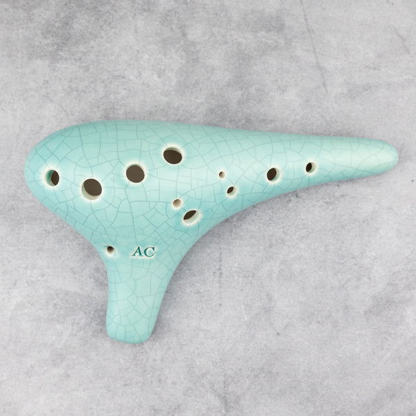 Songbird Sonoro Alto C Jade Crackle Ocarina