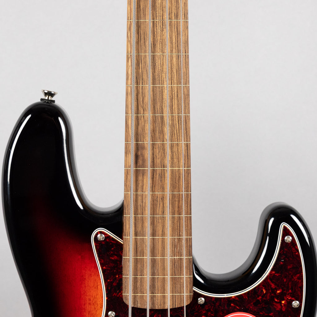 Squier Classic Vibe '60s Jazz Bass Fretless, 3-Color Sunburst
