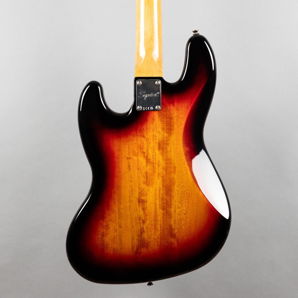Squier Classic Vibe '60s Jazz Bass Fretless, 3-Color Sunburst
