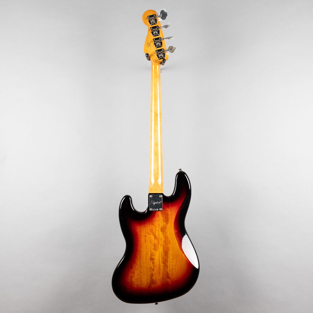 Squier Classic Vibe '60s Jazz Bass Fretless, 3-Color Sunburst