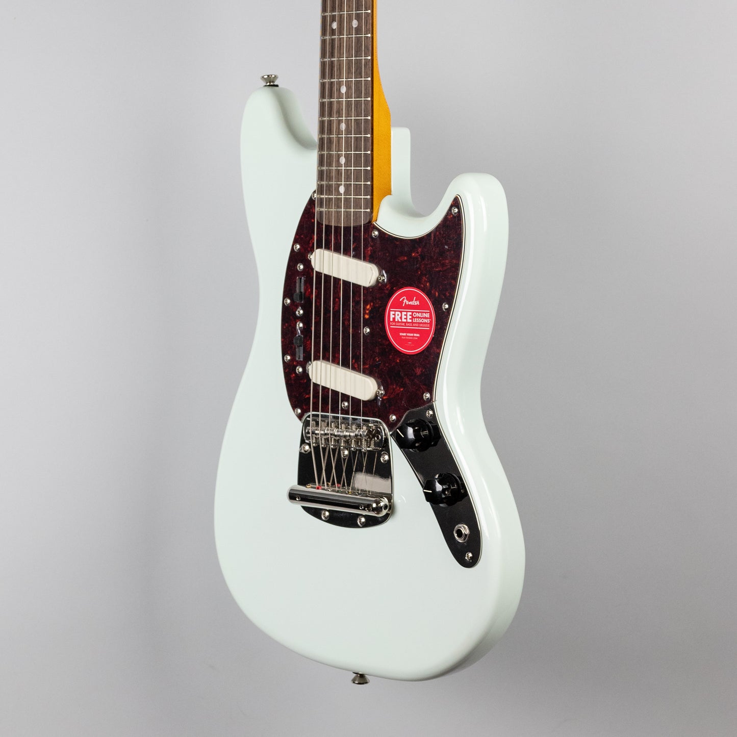 Squier Classic Vibe '60s Mustang in Sonic Blue