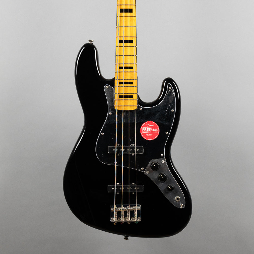 Squier Classic Vibe '70s Jazz Bass, Black