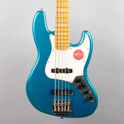 Squier Classic Vibe Active '70s Jazz Bass V, Ocean Turquoise