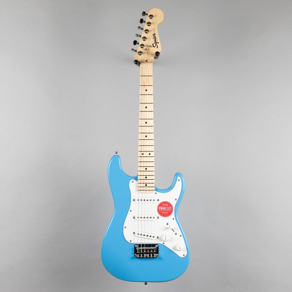 Squier Mini Stratocaster, Maple Fingerboard, California Blue