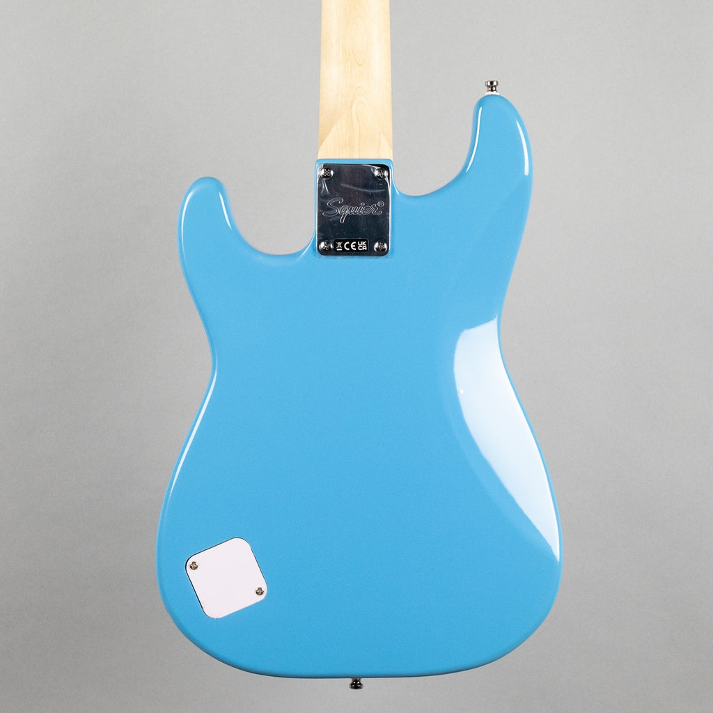 Squier Mini Stratocaster, Maple Fingerboard, California Blue