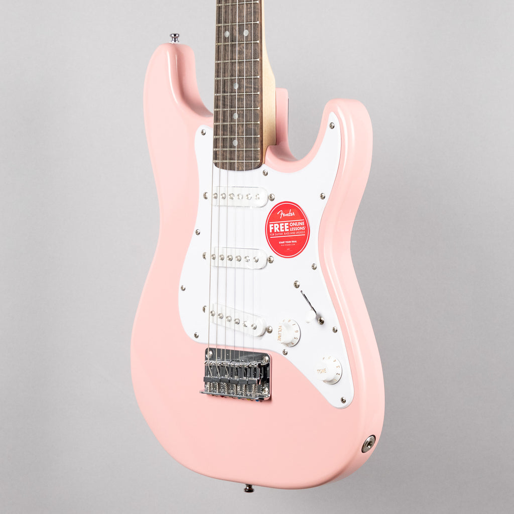 Squier Mini Stratocaster, Shell Pink