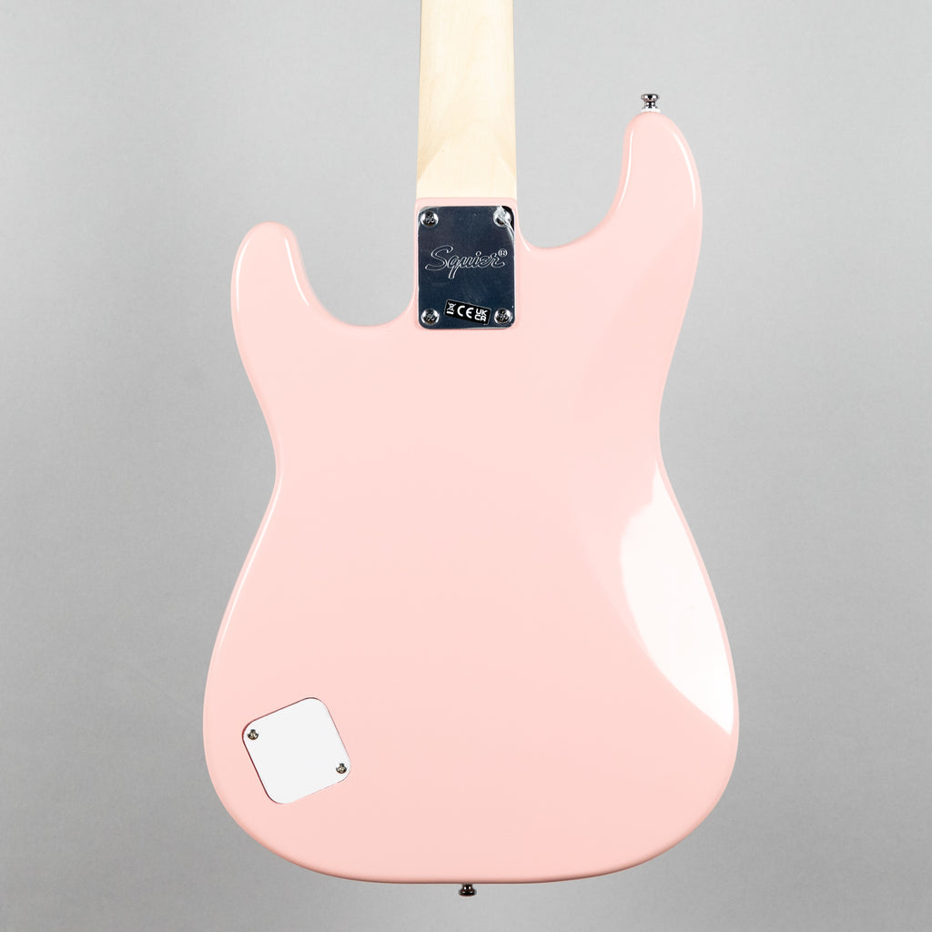 Squier Mini Stratocaster, Laurel Fingerboard, Shell Pink