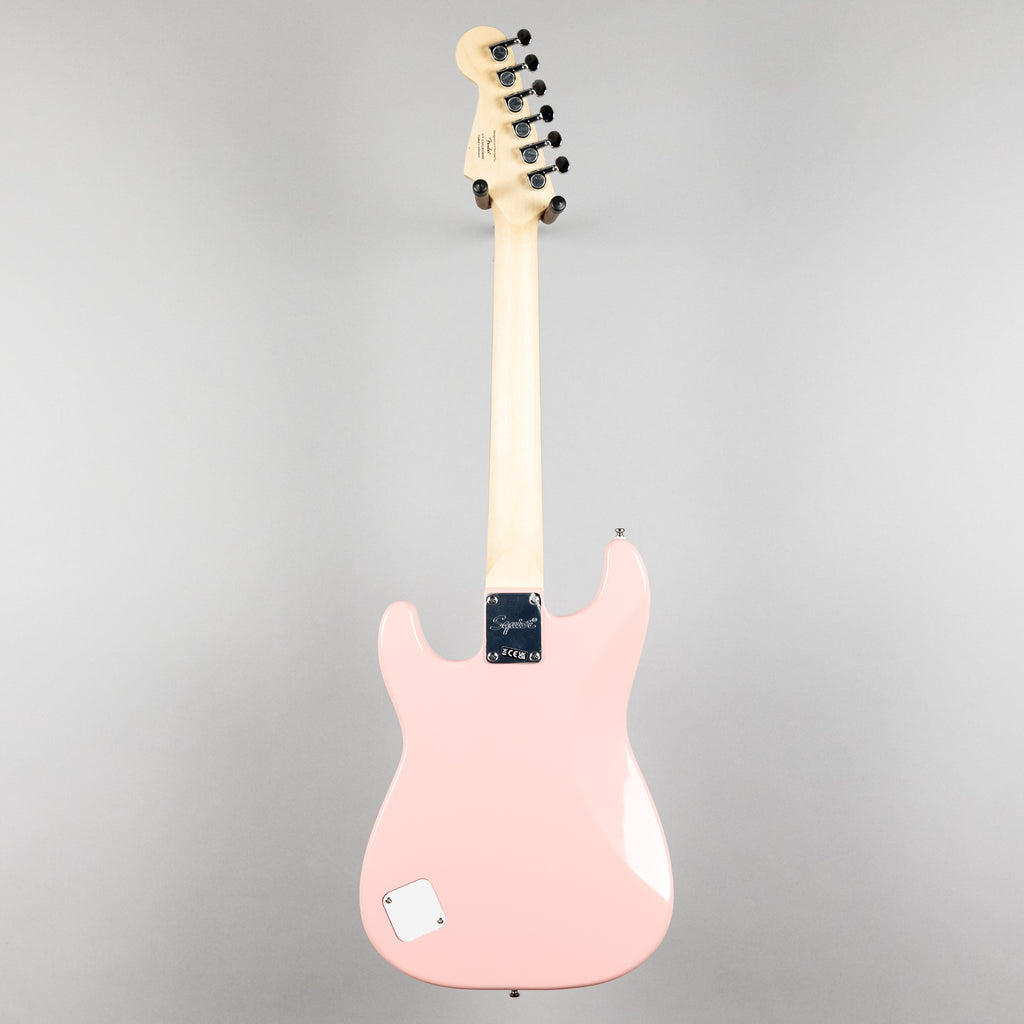 Squier Mini Stratocaster, Laurel Fingerboard, Shell Pink