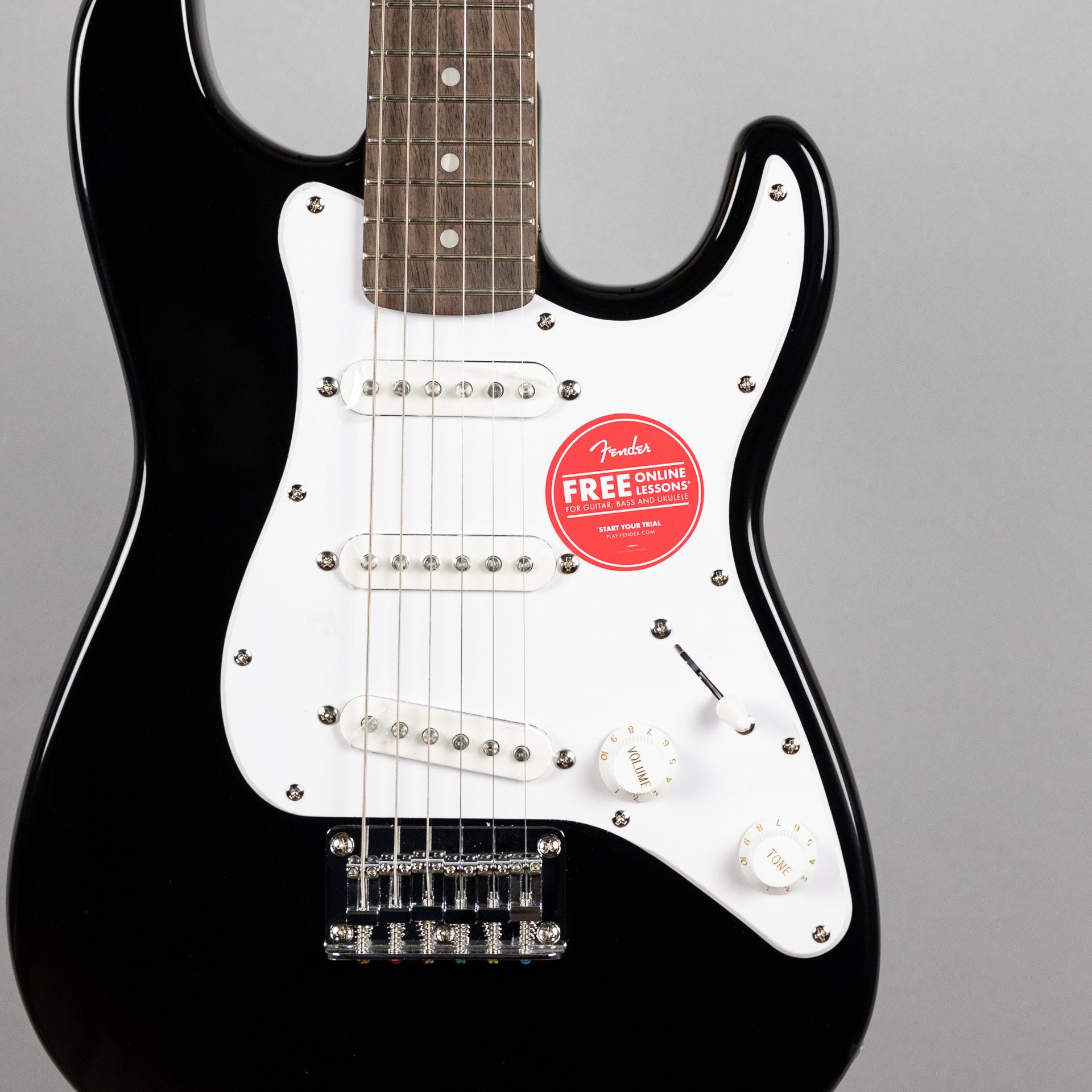 Squier Mini Stratocaster, Laurel Fingerboard, Black