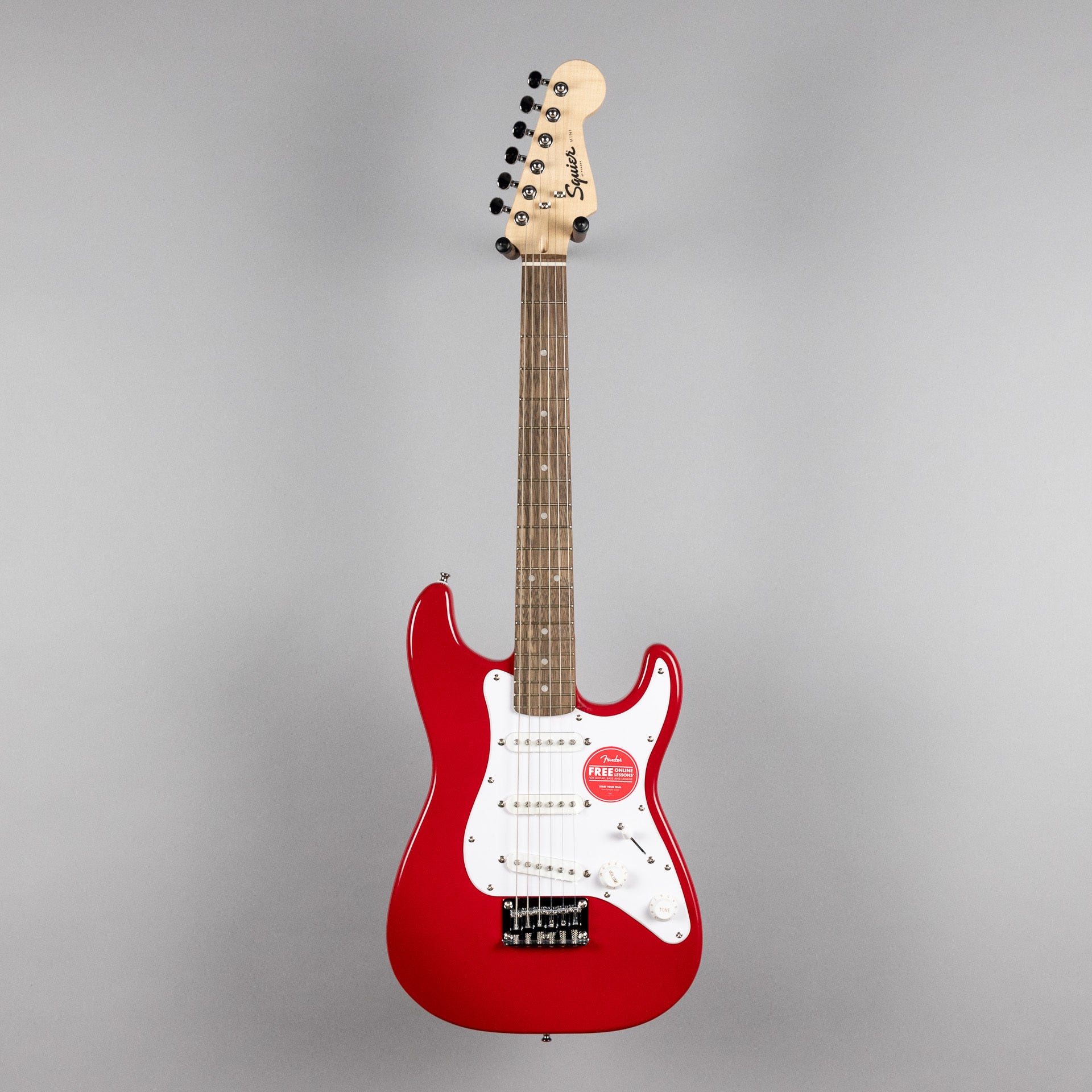 Squier Mini Stratocaster, Laurel Fingerboard, Dakota Red
