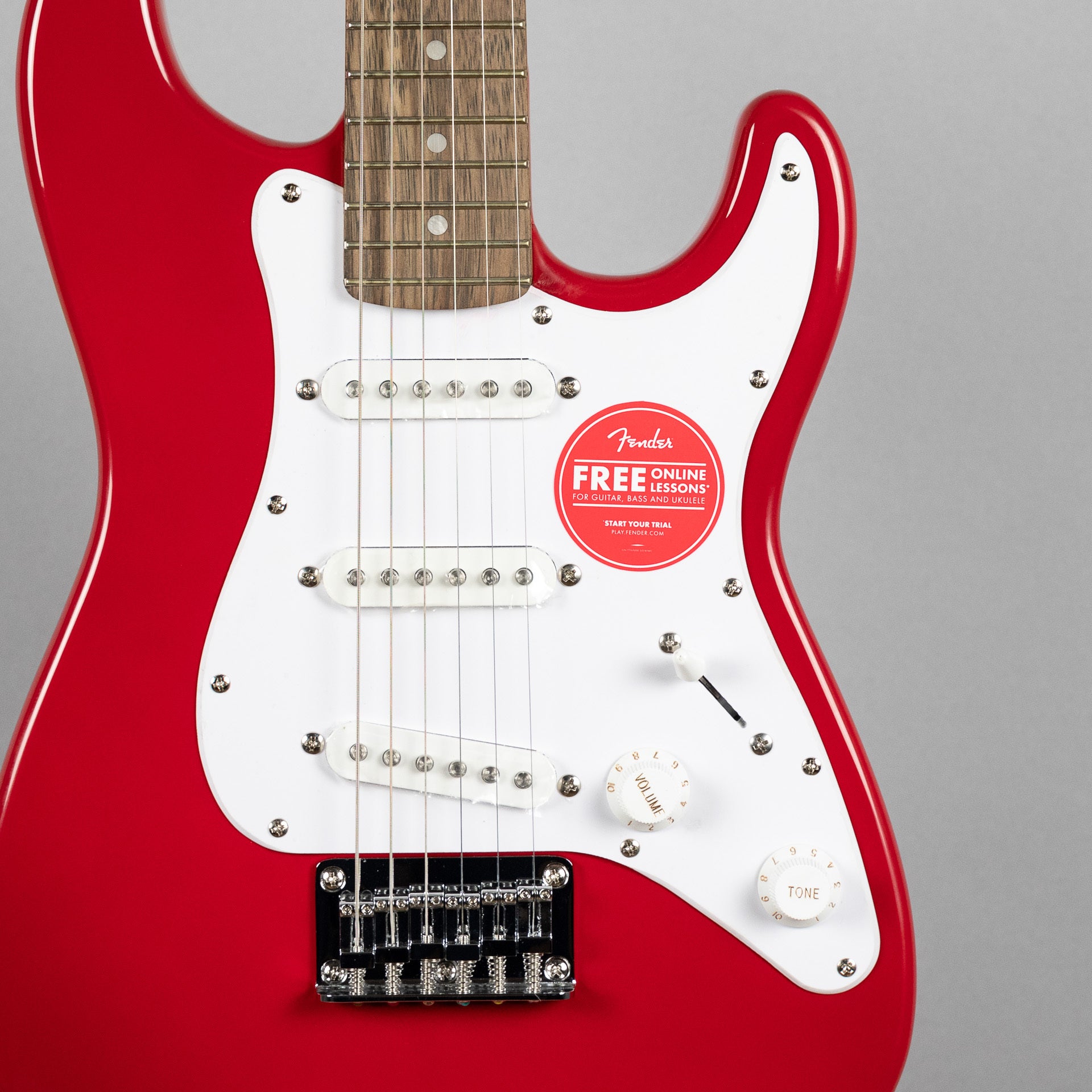 Squier Mini Stratocaster, Laurel Fingerboard, Dakota Red