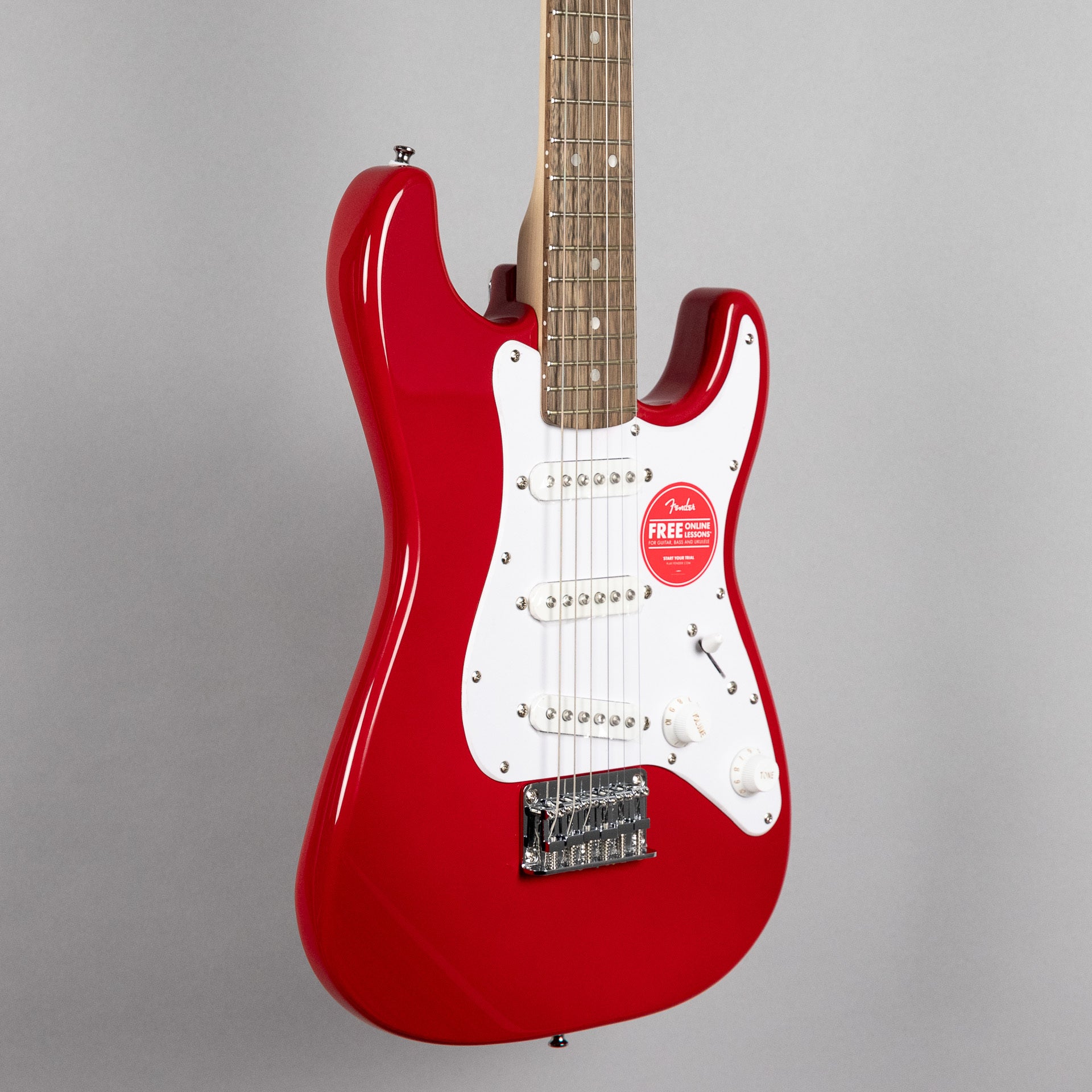Squier Mini Stratocaster, Laurel Fingerboard, Dakota Red