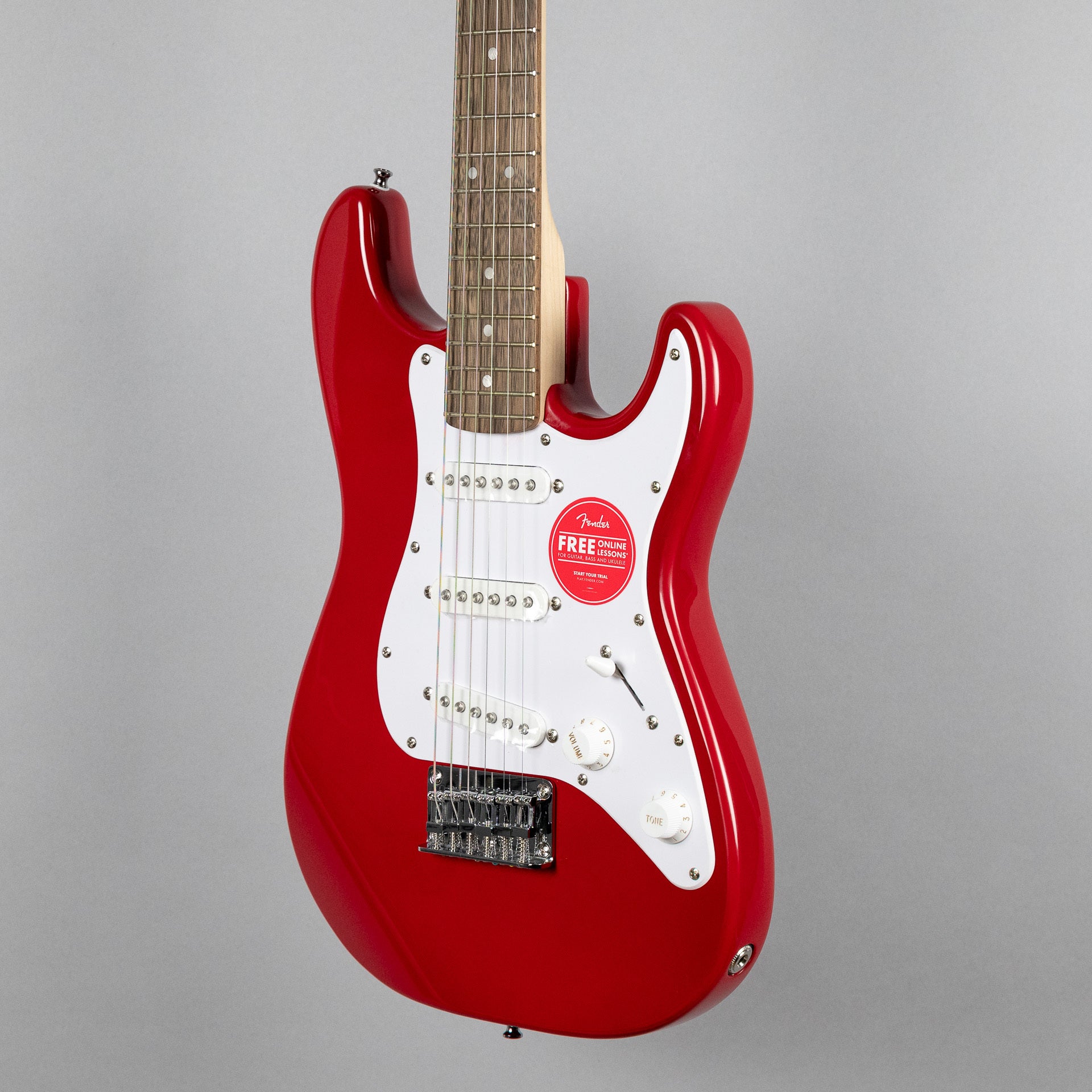 Squier Mini Stratocaster, Laurel Fingerboard, Dakota Red