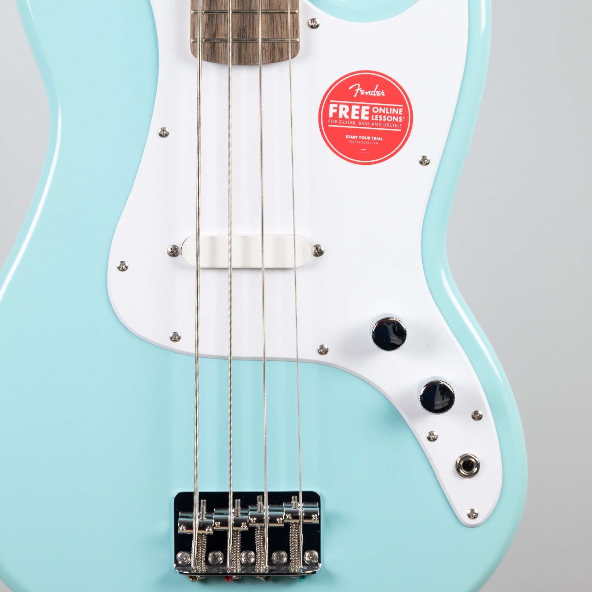 Squier Sonic Bronco Bass, Laurel Fingerboard, Daphne Blue