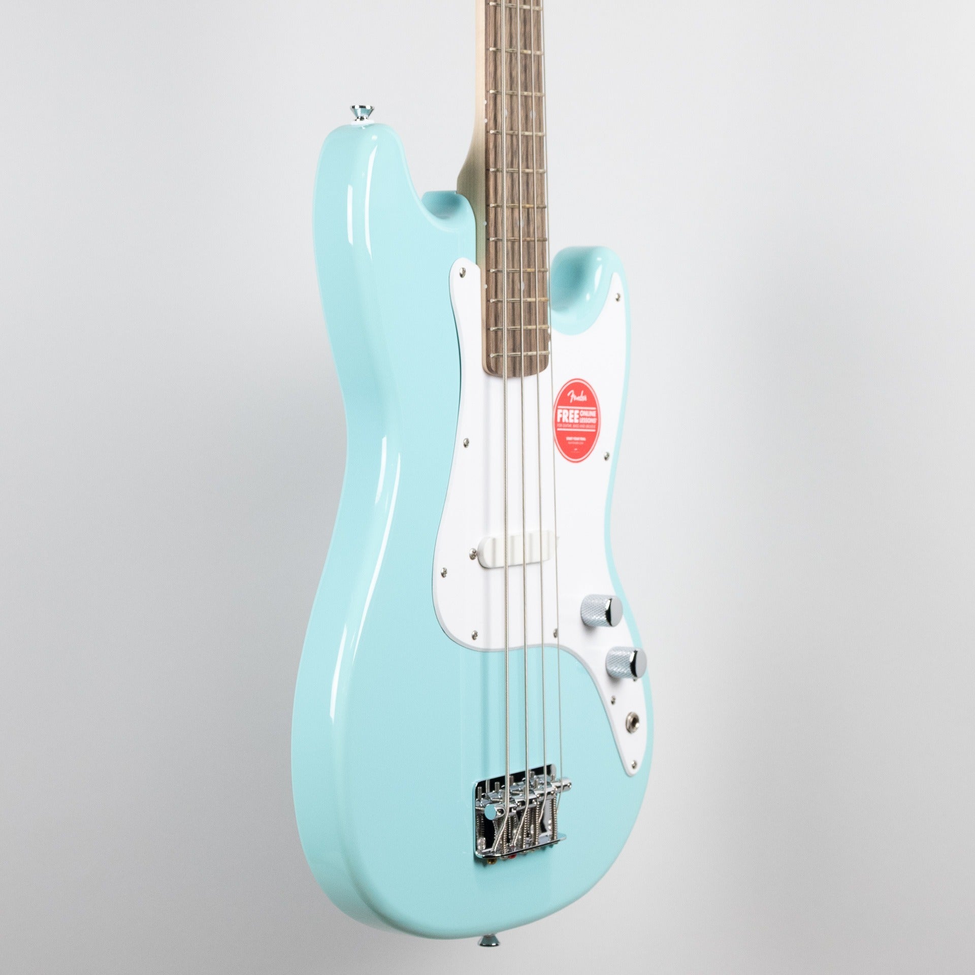 Squier Sonic Bronco Bass, Laurel Fingerboard, Daphne Blue