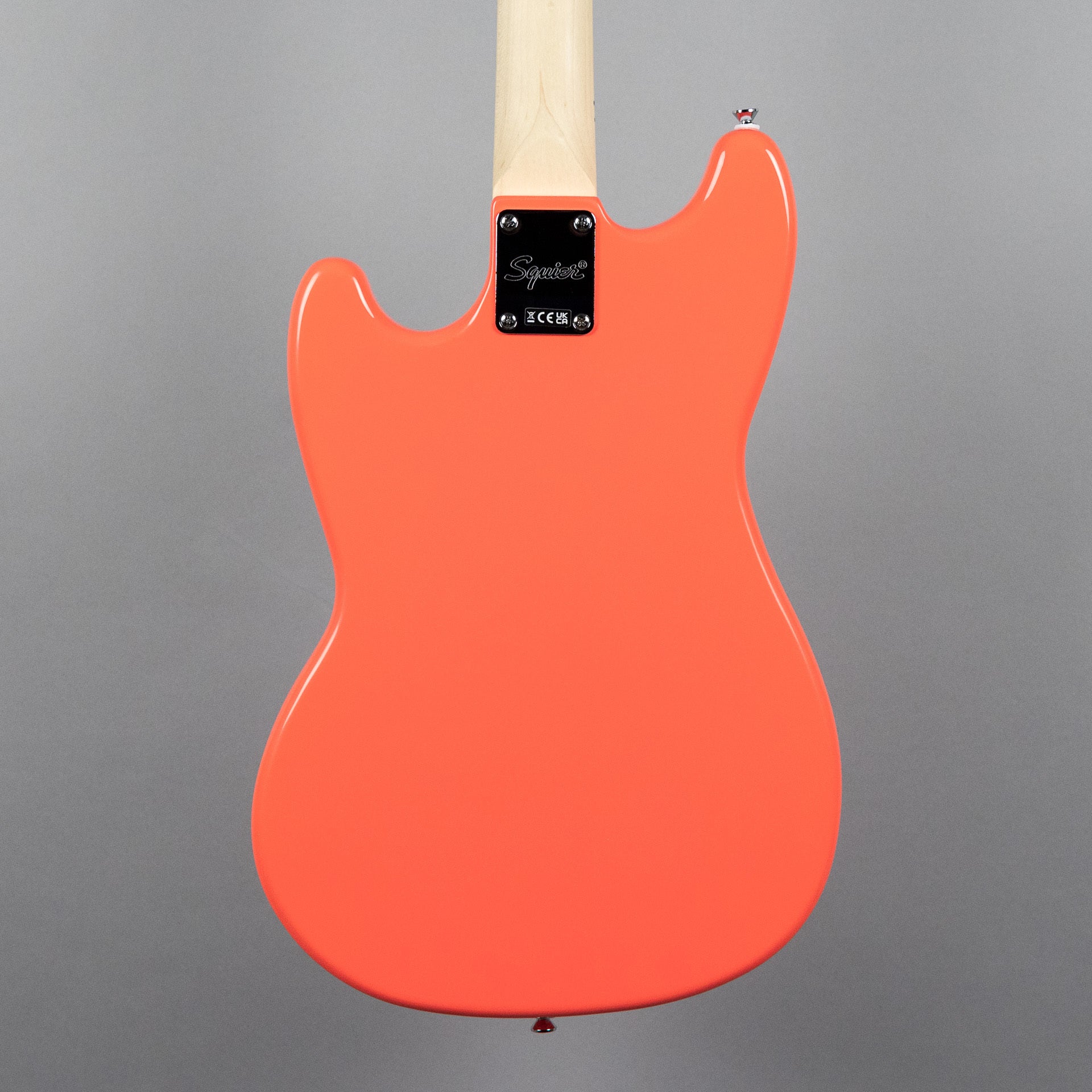 Squier Sonic Bronco Bass, Maple Fingerboard, Tahitian Coral