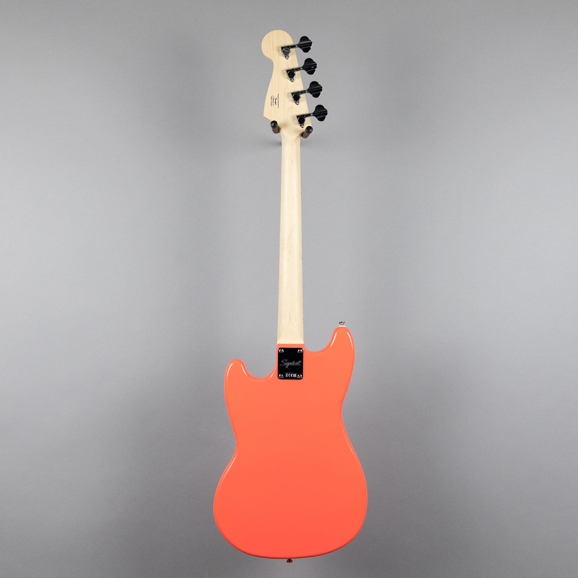 Squier Sonic Bronco Bass, Maple Fingerboard, Tahitian Coral