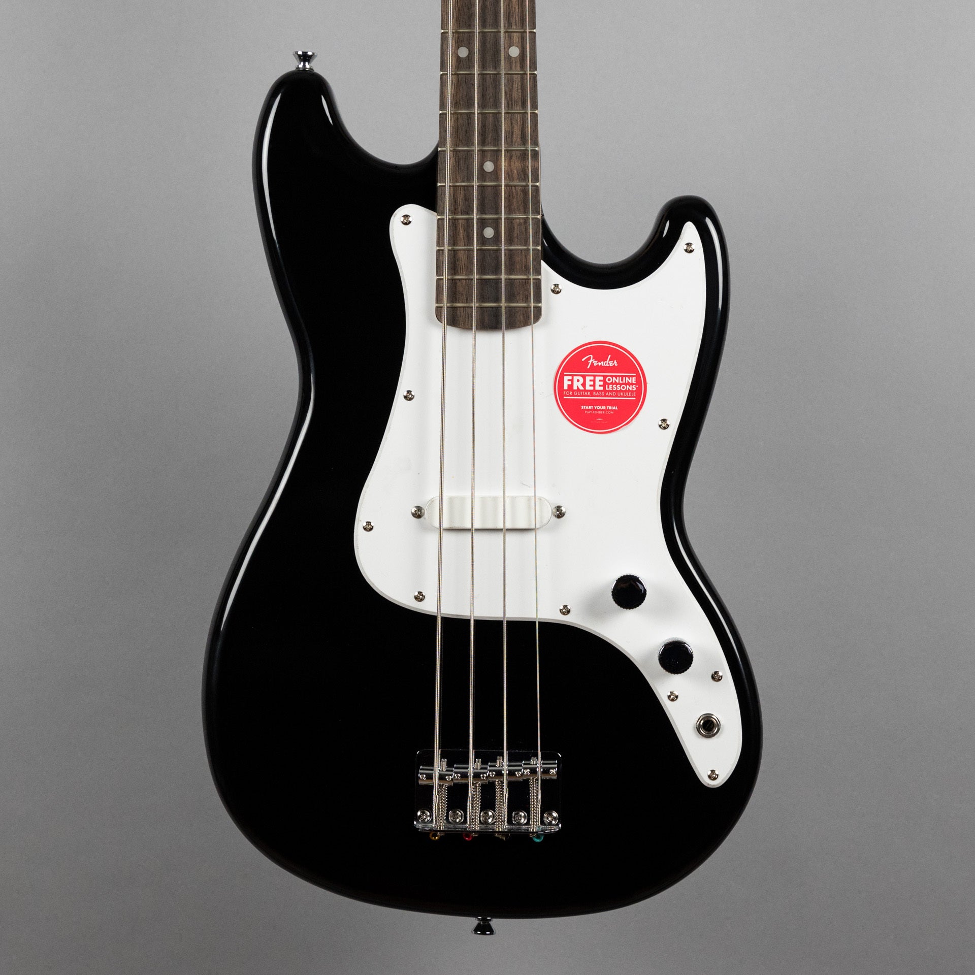 Squier Sonic Bronco Bass, Laurel Fingerboard, Black