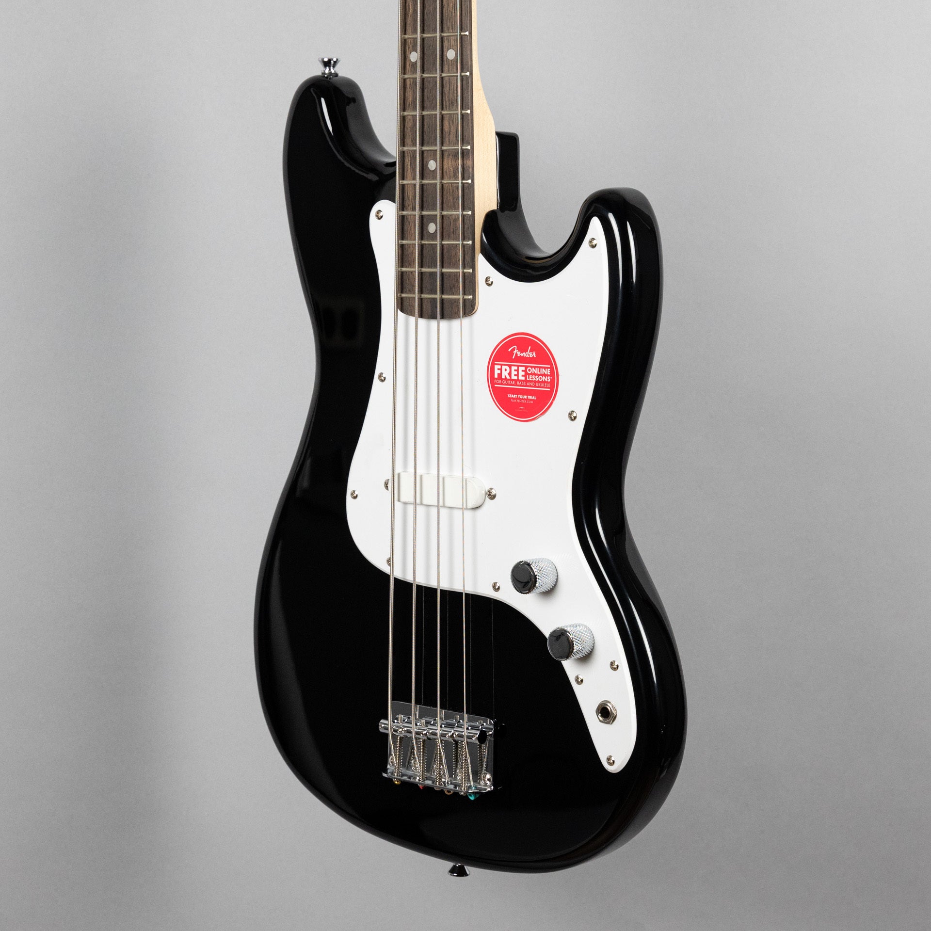 Squier Sonic Bronco Bass, Laurel Fingerboard, Black