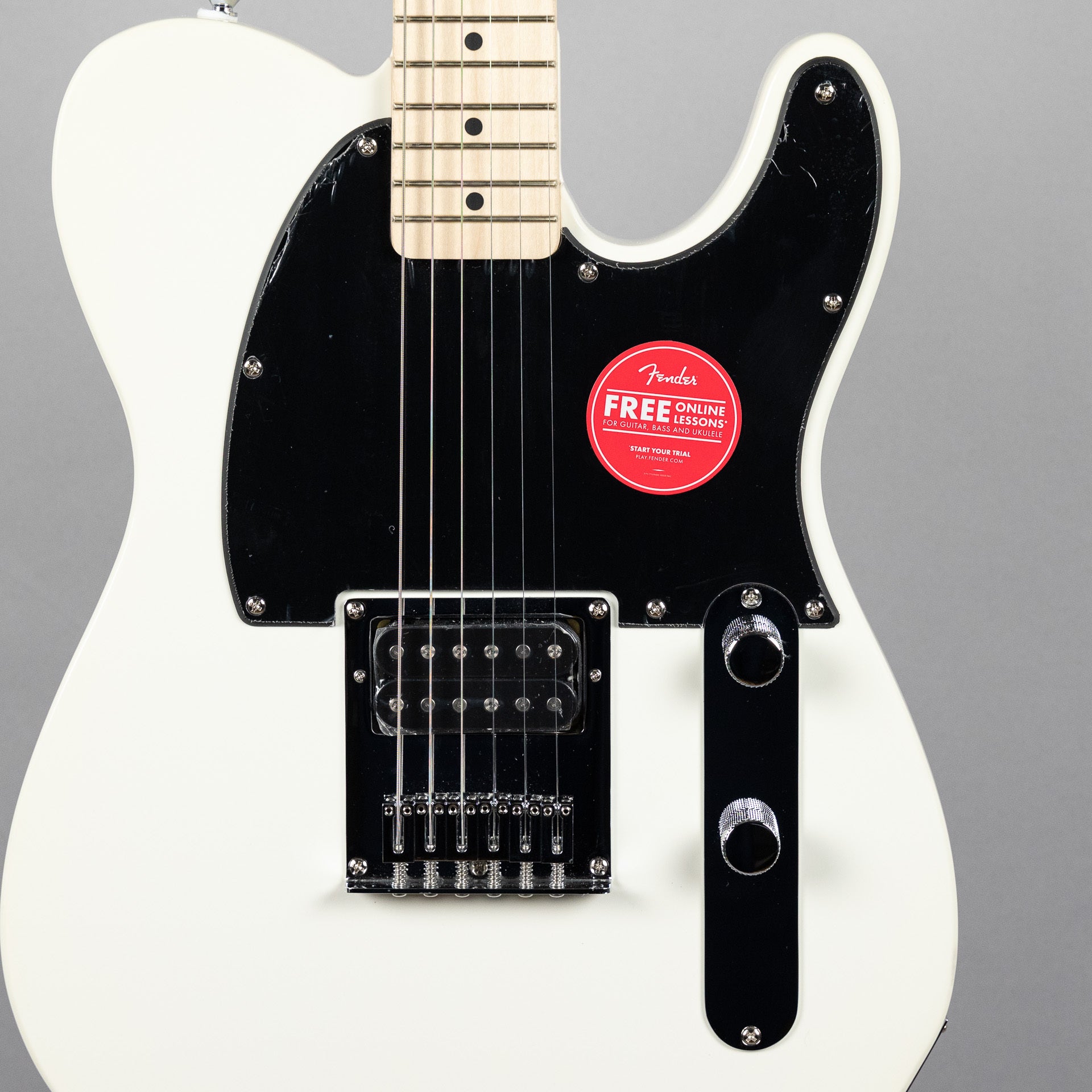 Squier Sonic Esquire H, Maple Fingerboard, Arctic White