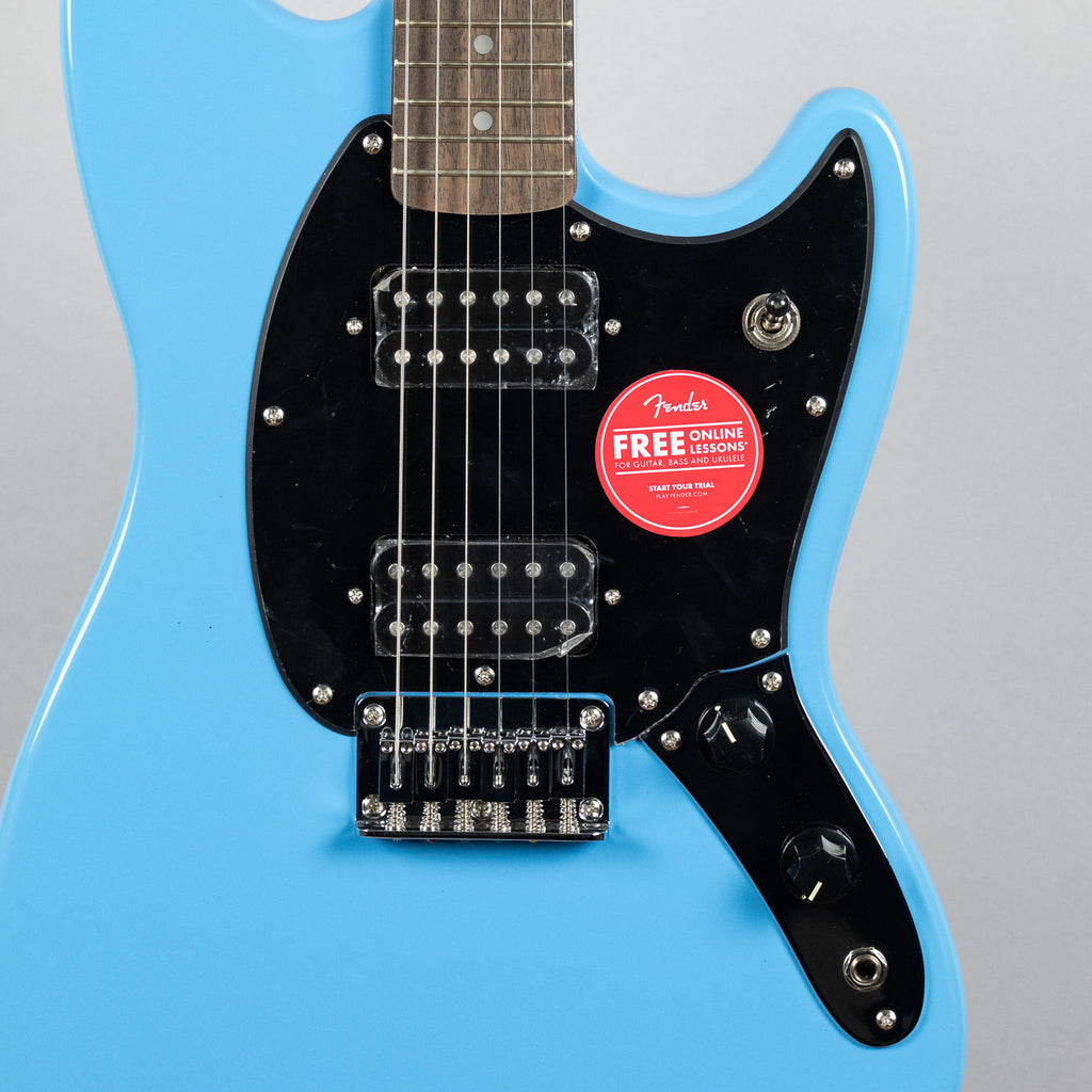 Squier Sonic Mustang HH, Laurel Fingerboard, California Blue