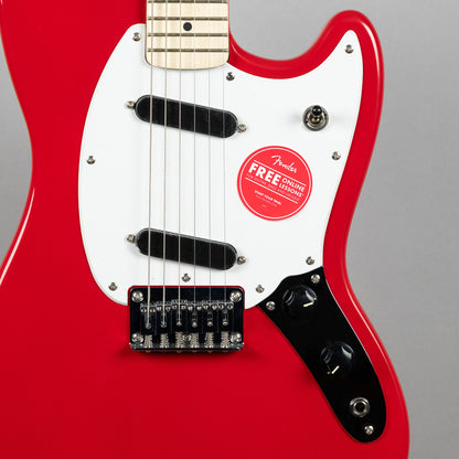 Squier Sonic Mustang, Torino Red